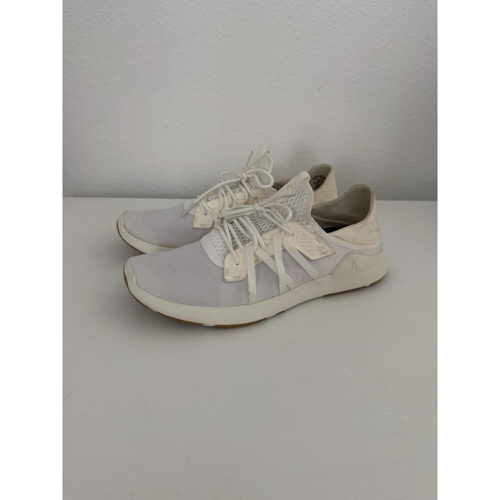 OluKai Mens Holo Convertible Mesh Athleisure White Sneakers Size 11